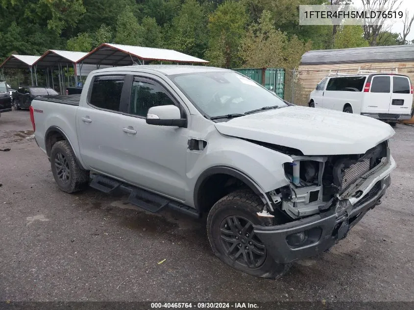 2021 Ford Ranger Xl/Xlt/Lariat VIN: 1FTER4FH5MLD76519 Lot: 40465764