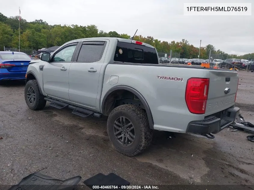 2021 Ford Ranger Xl/Xlt/Lariat VIN: 1FTER4FH5MLD76519 Lot: 40465764