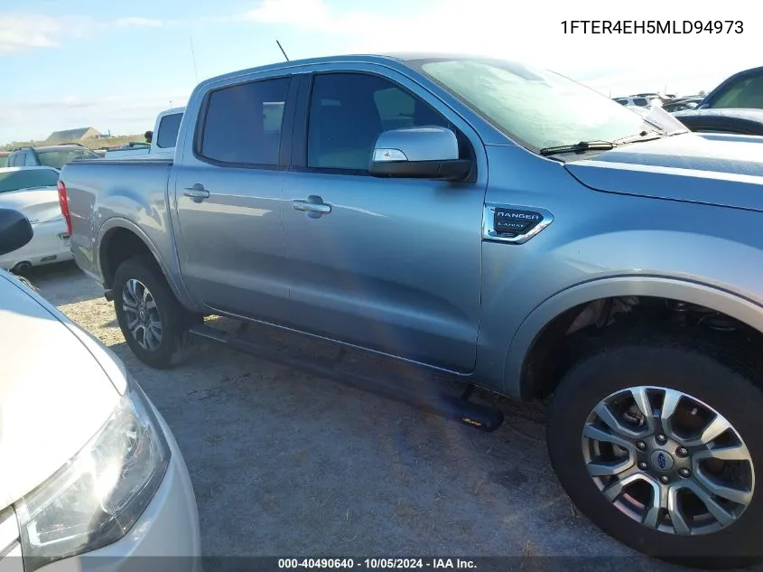 2021 Ford Ranger Xl/Xlt/Lariat VIN: 1FTER4EH5MLD94973 Lot: 40490640