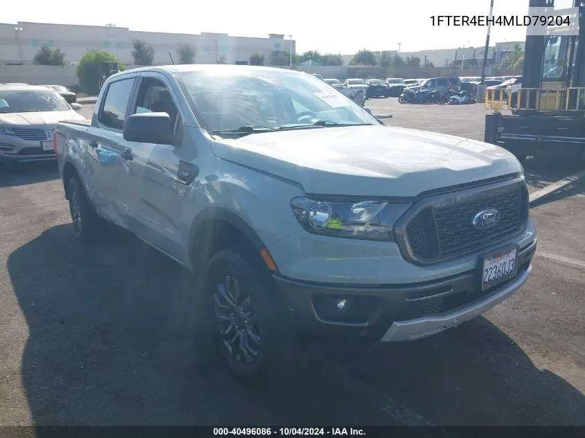 2021 Ford Ranger Xlt VIN: 1FTER4EH4MLD79204 Lot: 40496086