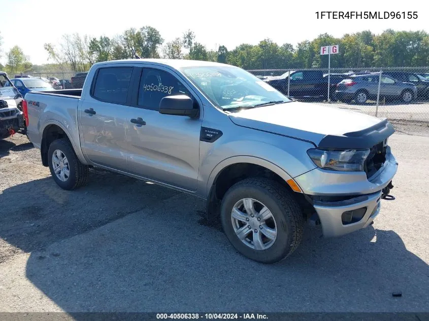 2021 Ford Ranger Xlt VIN: 1FTER4FH5MLD96155 Lot: 40506338