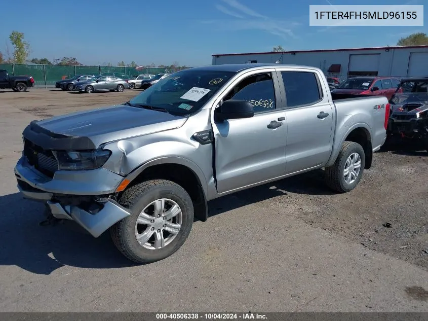 2021 Ford Ranger Xlt VIN: 1FTER4FH5MLD96155 Lot: 40506338