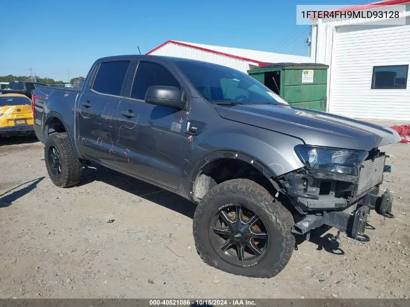 2021 Ford Ranger Xlt VIN: 1FTER4FH9MLD93128 Lot: 40521086