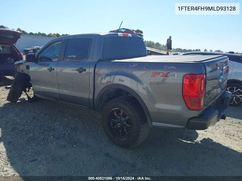 2021 Ford Ranger Xlt VIN: 1FTER4FH9MLD93128 Lot: 40521086