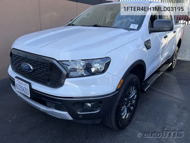 2021 Ford Ranger Xl/Xlt/Lariat VIN: 1FTER4EH1MLD03195 Lot: 40569147