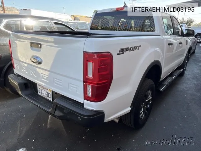 2021 Ford Ranger Xl/Xlt/Lariat VIN: 1FTER4EH1MLD03195 Lot: 40569147