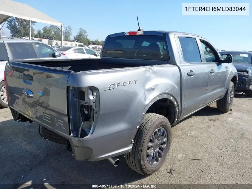 2021 Ford Ranger Xlt VIN: 1FTER4EH6MLD83044 Lot: 40573767