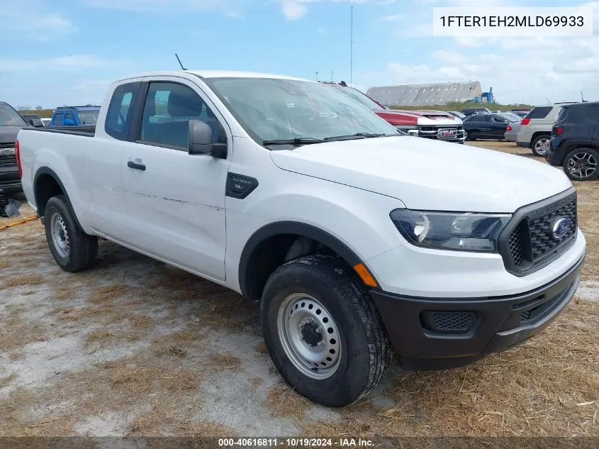 2021 Ford Ranger Xl/Xlt/Lariat VIN: 1FTER1EH2MLD69933 Lot: 40616811