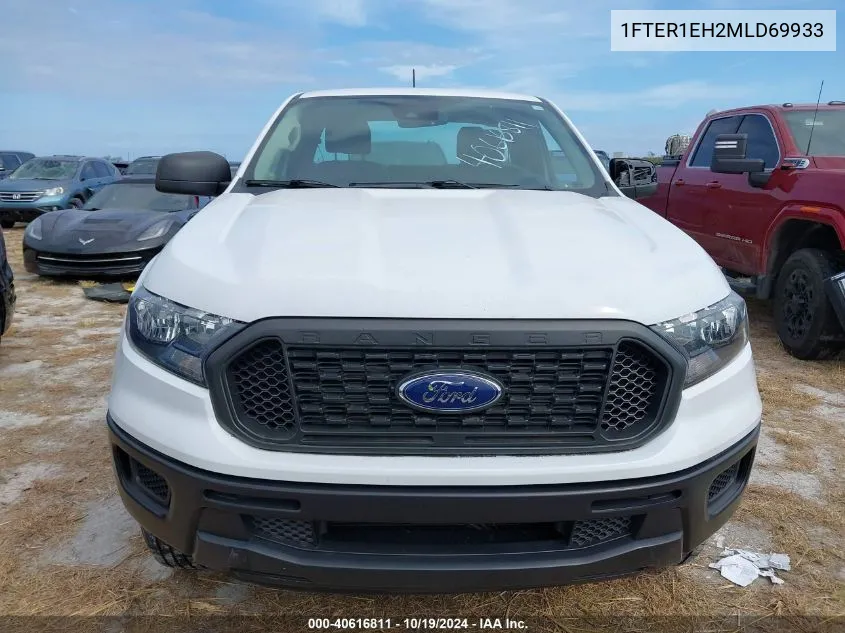 2021 Ford Ranger Xl/Xlt/Lariat VIN: 1FTER1EH2MLD69933 Lot: 40616811