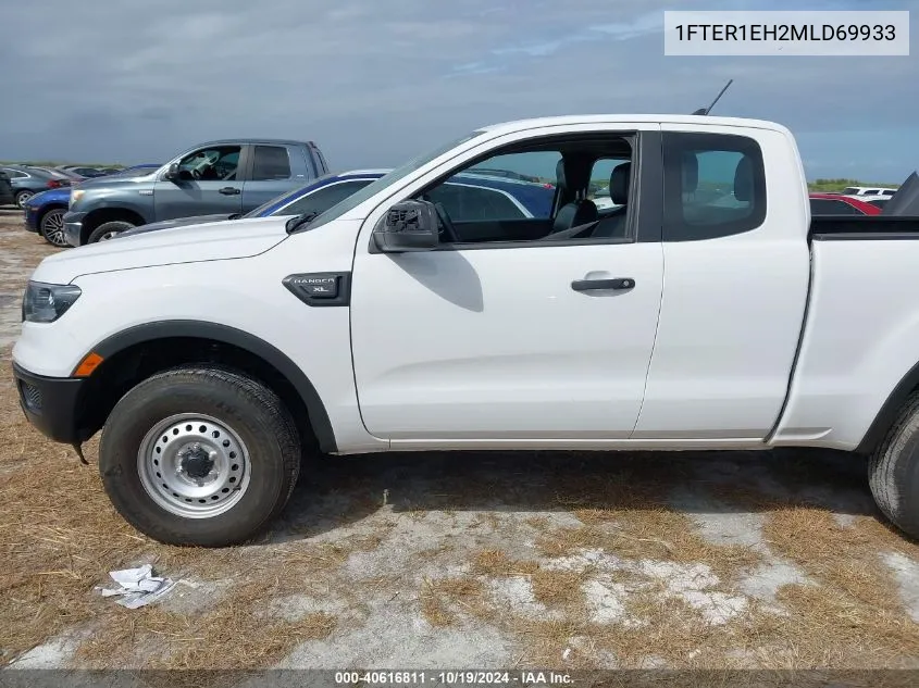 2021 Ford Ranger Xl/Xlt/Lariat VIN: 1FTER1EH2MLD69933 Lot: 40616811