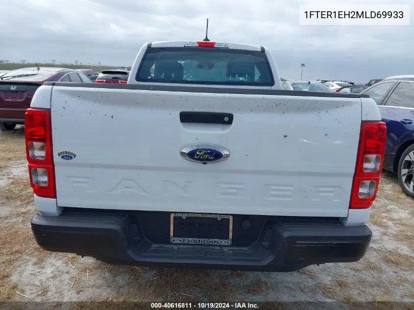 2021 Ford Ranger Xl/Xlt/Lariat VIN: 1FTER1EH2MLD69933 Lot: 40616811