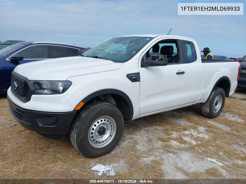 2021 Ford Ranger Xl/Xlt/Lariat VIN: 1FTER1EH2MLD69933 Lot: 40616811