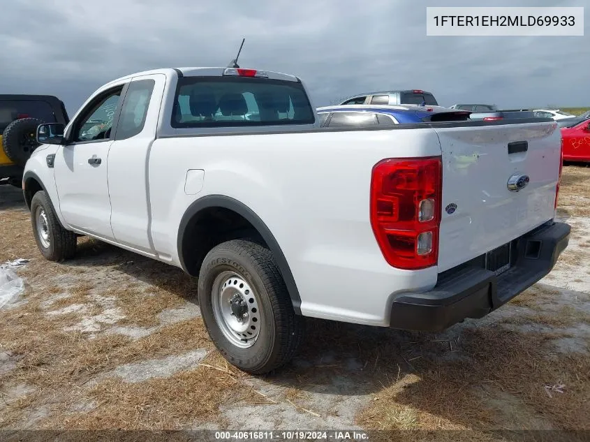 2021 Ford Ranger Xl/Xlt/Lariat VIN: 1FTER1EH2MLD69933 Lot: 40616811