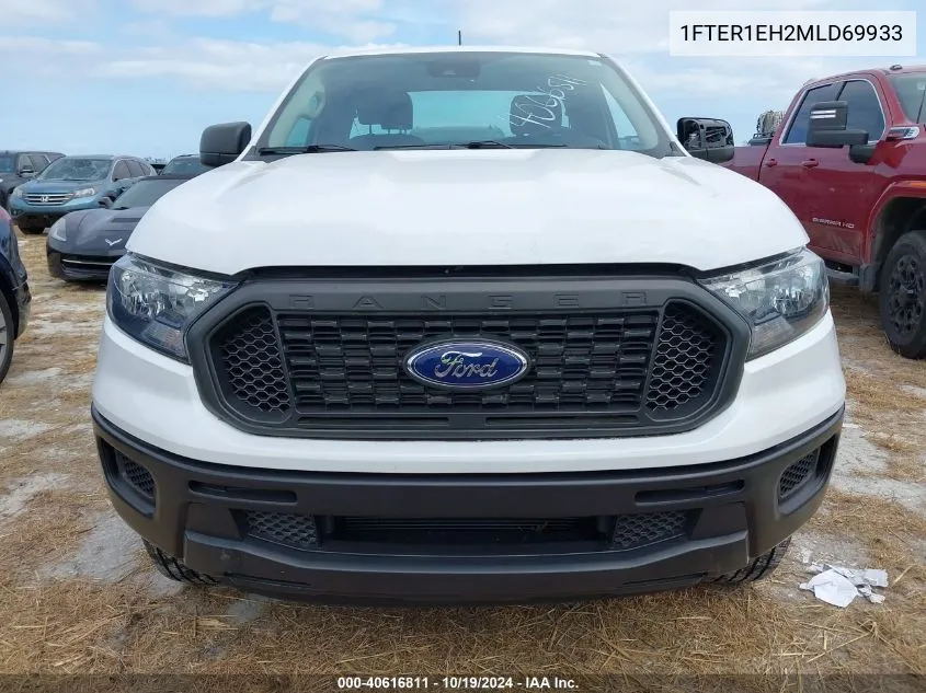 2021 Ford Ranger Xl/Xlt/Lariat VIN: 1FTER1EH2MLD69933 Lot: 40616811