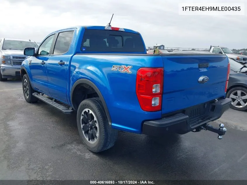 2021 Ford Ranger Xl VIN: 1FTER4EH9MLE00435 Lot: 40616893