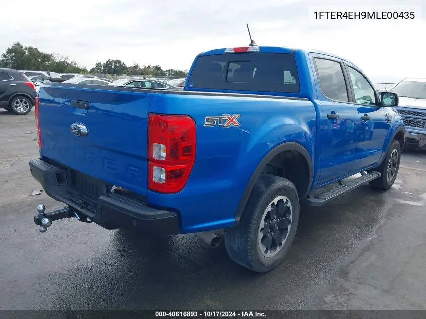 2021 Ford Ranger Xl VIN: 1FTER4EH9MLE00435 Lot: 40616893