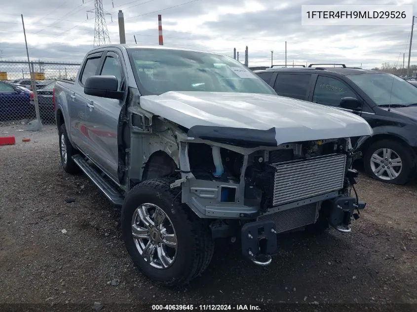 2021 Ford Ranger Xlt VIN: 1FTER4FH9MLD29526 Lot: 40639645