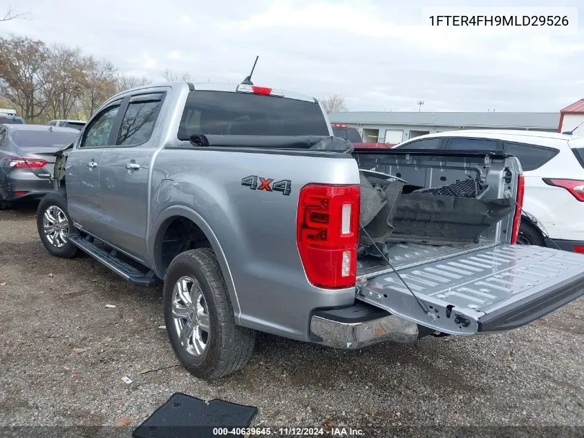 2021 Ford Ranger Xlt VIN: 1FTER4FH9MLD29526 Lot: 40639645