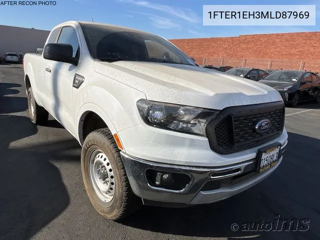 2021 Ford Ranger Xl/Xlt/Lariat VIN: 1FTER1EH3MLD87969 Lot: 40686814