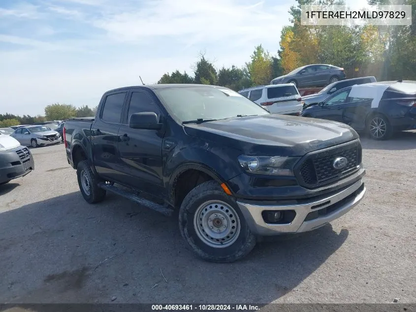 2021 Ford Ranger Xl VIN: 1FTER4EH2MLD97829 Lot: 40693461