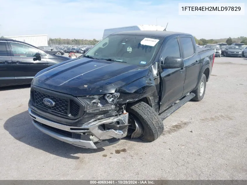 2021 Ford Ranger Xl VIN: 1FTER4EH2MLD97829 Lot: 40693461