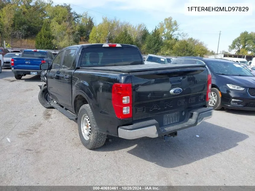 2021 Ford Ranger Xl VIN: 1FTER4EH2MLD97829 Lot: 40693461