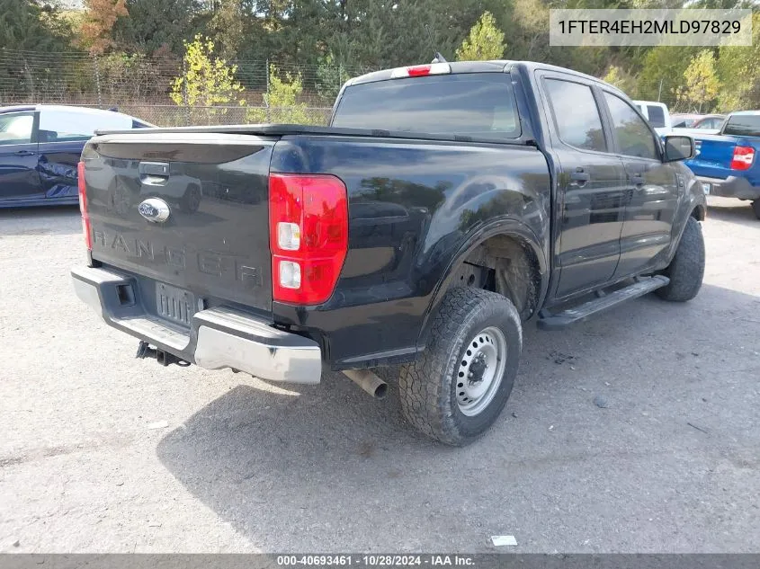 2021 Ford Ranger Xl VIN: 1FTER4EH2MLD97829 Lot: 40693461