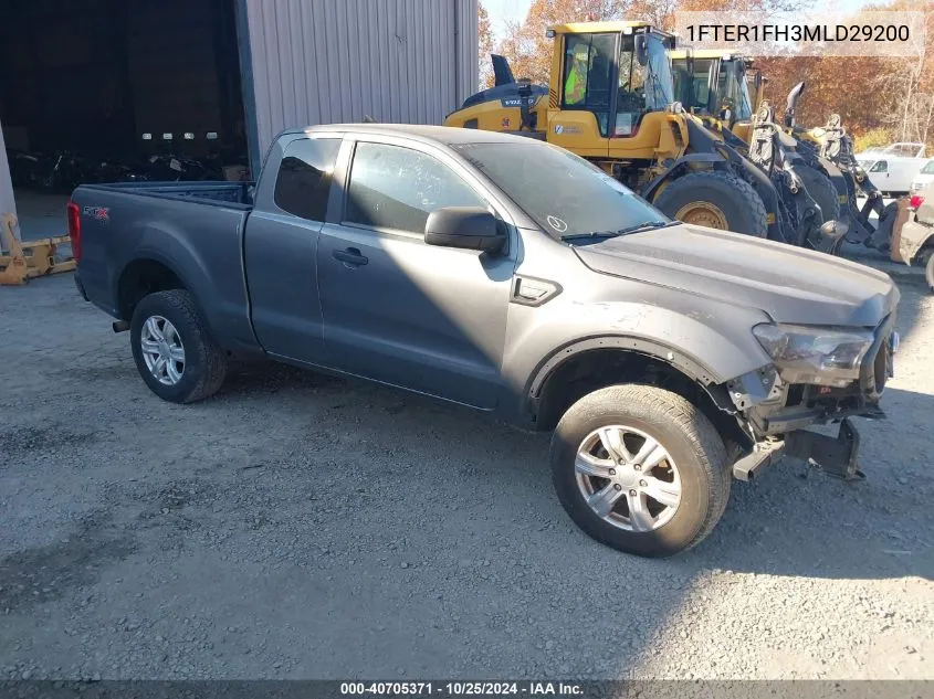 2021 Ford Ranger Xl VIN: 1FTER1FH3MLD29200 Lot: 40705371