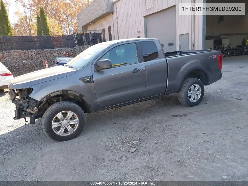 2021 Ford Ranger Xl VIN: 1FTER1FH3MLD29200 Lot: 40705371