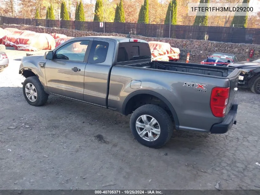 2021 Ford Ranger Xl VIN: 1FTER1FH3MLD29200 Lot: 40705371