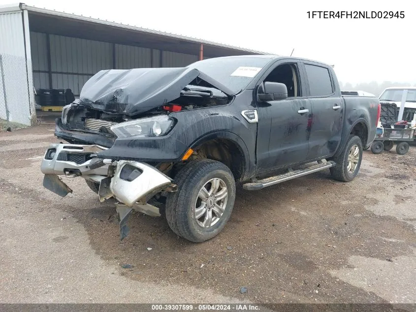 2022 Ford Ranger Xlt VIN: 1FTER4FH2NLD02945 Lot: 39307599