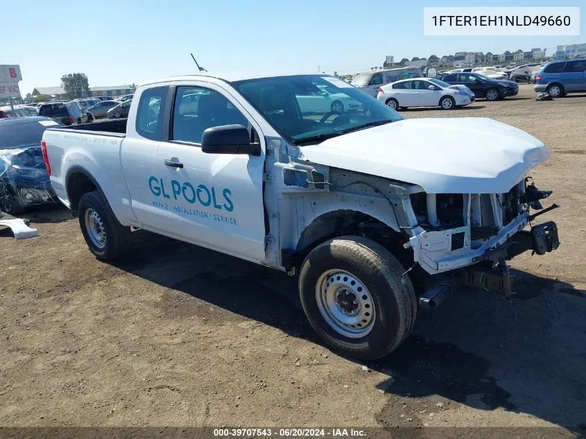 2022 Ford Ranger Xl VIN: 1FTER1EH1NLD49660 Lot: 39707543