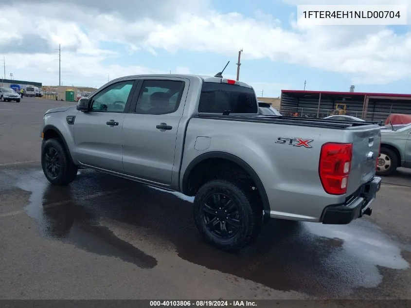 2022 Ford Ranger Xl VIN: 1FTER4EH1NLD00704 Lot: 40103806