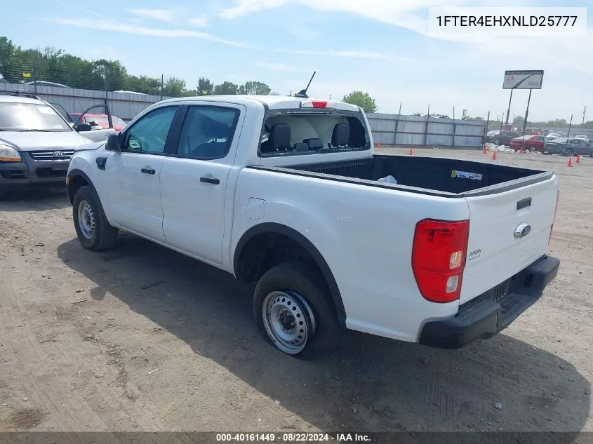 2022 Ford Ranger Xl VIN: 1FTER4EHXNLD25777 Lot: 40161449