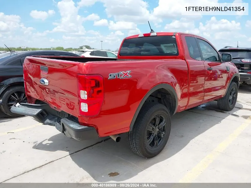 2022 Ford Ranger Xl VIN: 1FTER1EH9NLD41354 Lot: 40186989