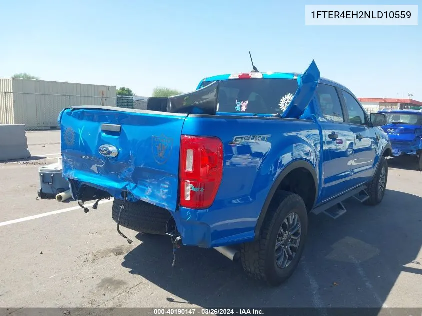 1FTER4EH2NLD10559 2022 Ford Ranger Xlt