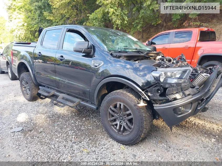 2022 Ford Ranger Xlt VIN: 1FTER4FHXNLD15944 Lot: 40224129