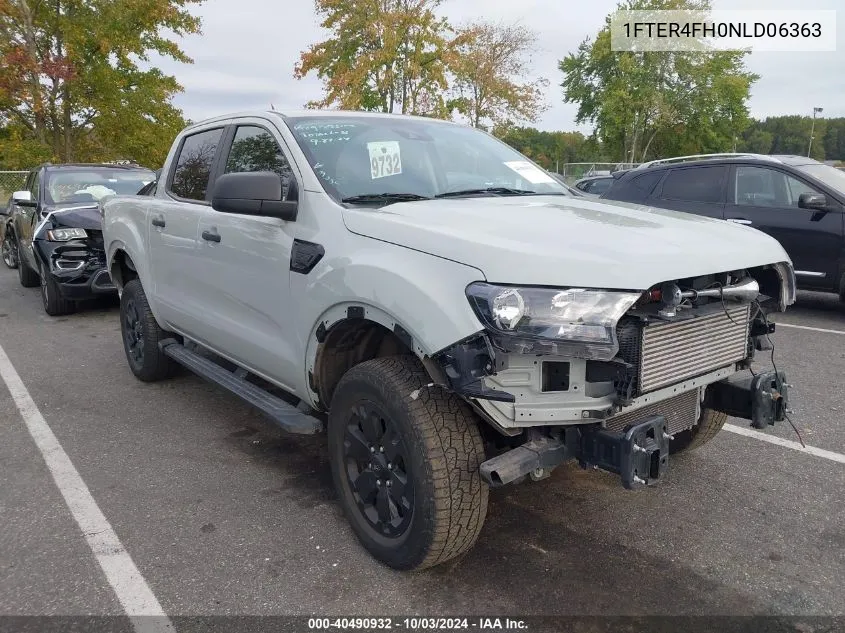 2022 Ford Ranger Xlt VIN: 1FTER4FH0NLD06363 Lot: 40490932