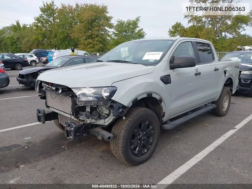 2022 Ford Ranger Xlt VIN: 1FTER4FH0NLD06363 Lot: 40490932