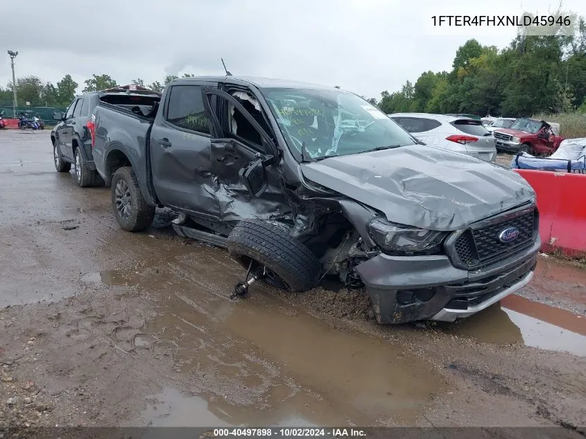 2022 Ford Ranger Xlt VIN: 1FTER4FHXNLD45946 Lot: 40497898