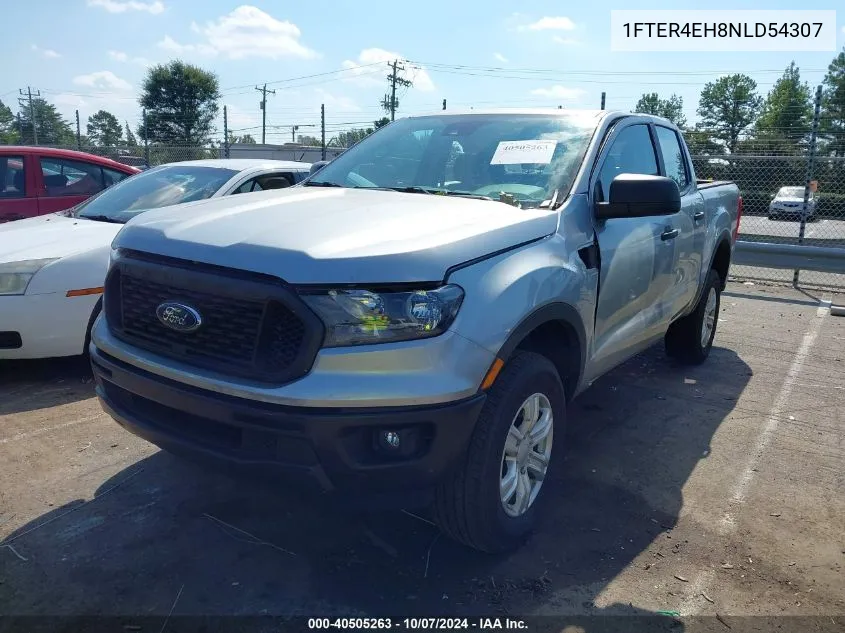 2022 Ford Ranger Xl VIN: 1FTER4EH8NLD54307 Lot: 40505263