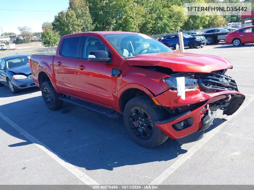 2022 Ford Ranger Xl/Xlt/Lariat VIN: 1FTER4FH9NLD35442 Lot: 40575455