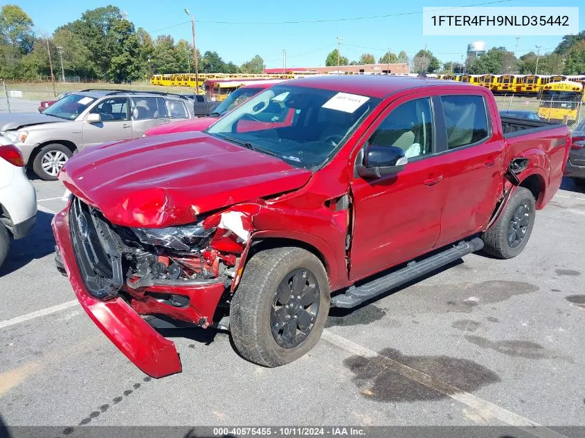 2022 Ford Ranger Xl/Xlt/Lariat VIN: 1FTER4FH9NLD35442 Lot: 40575455