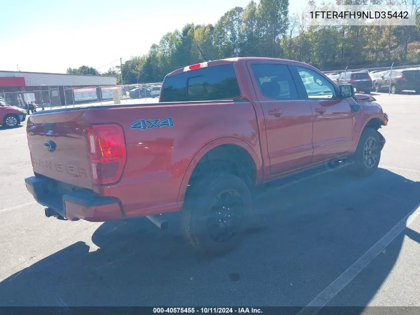 2022 Ford Ranger Xl/Xlt/Lariat VIN: 1FTER4FH9NLD35442 Lot: 40575455