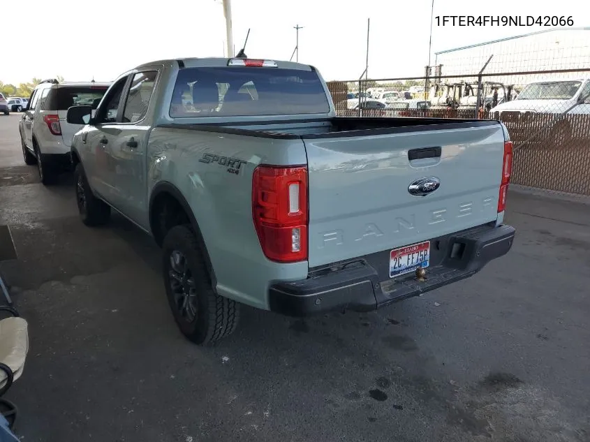 2022 Ford Ranger Xl/Xlt/Lariat VIN: 1FTER4FH9NLD42066 Lot: 40586776