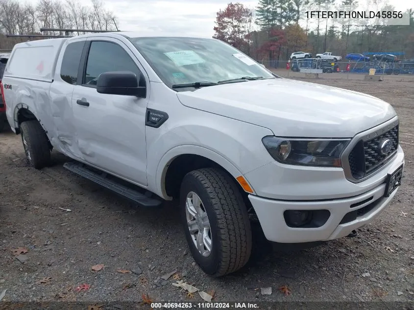 2022 Ford Ranger Xlt VIN: 1FTER1FH0NLD45856 Lot: 40694263