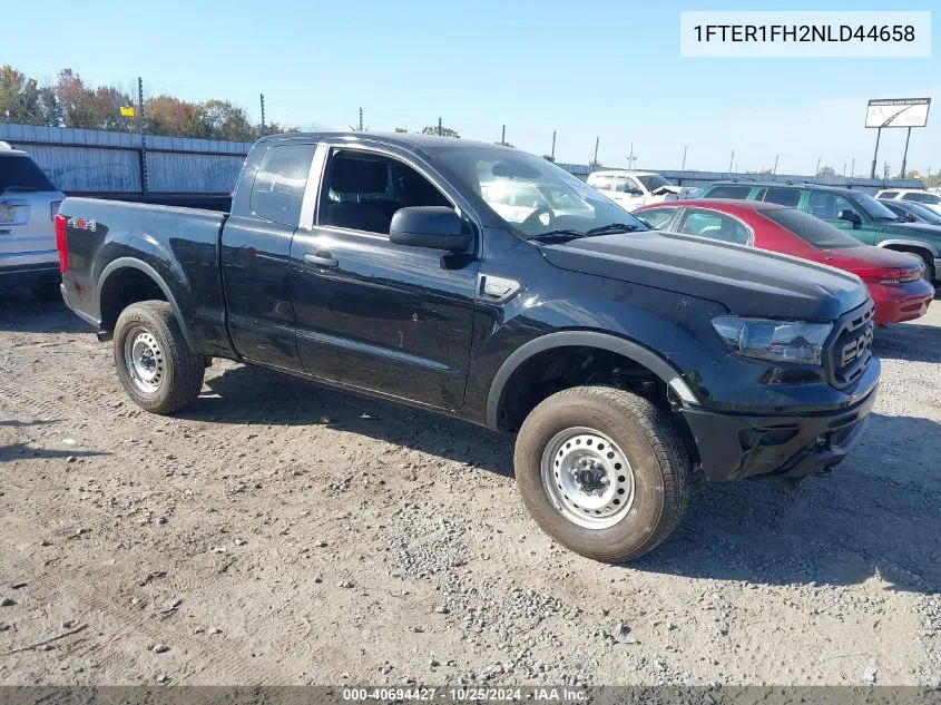 2022 Ford Ranger Xl VIN: 1FTER1FH2NLD44658 Lot: 40694427