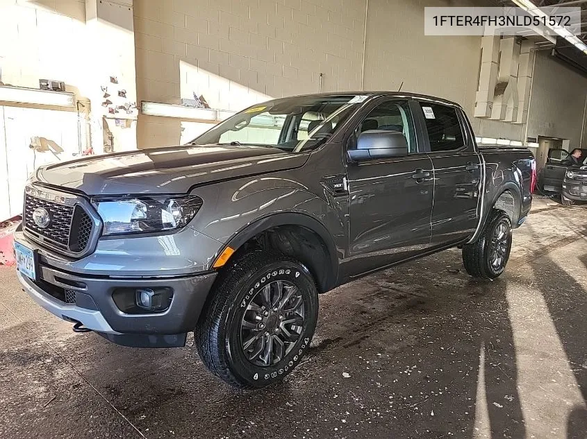 2022 Ford Ranger Xlt VIN: 1FTER4FH3NLD51572 Lot: 40813360