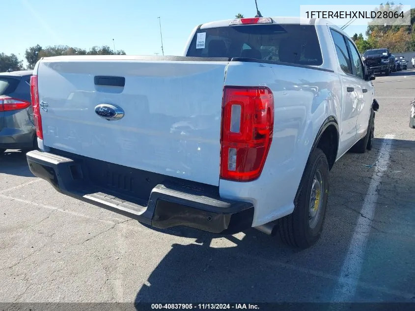 2022 Ford Ranger Xlt VIN: 1FTER4EHXNLD28064 Lot: 40837905