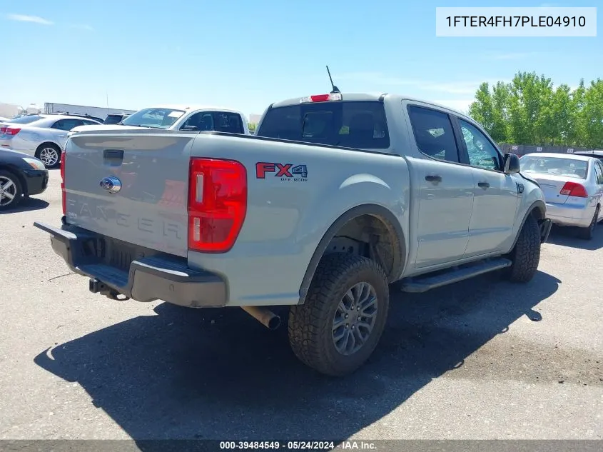 2023 Ford Ranger Xlt VIN: 1FTER4FH7PLE04910 Lot: 39484549